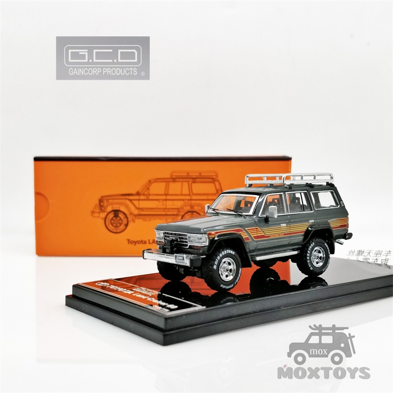 GCD 1 64 Toyota Land Cruiser LC60 Personalizado Gris Diecast Modelo Coche Shopee Mexico