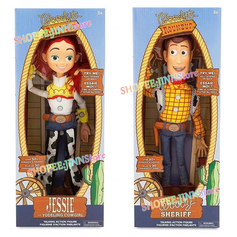 JINN Disney Toy Story 3 4 Talking Woody Jessie Figuras De Acción Modelo ...