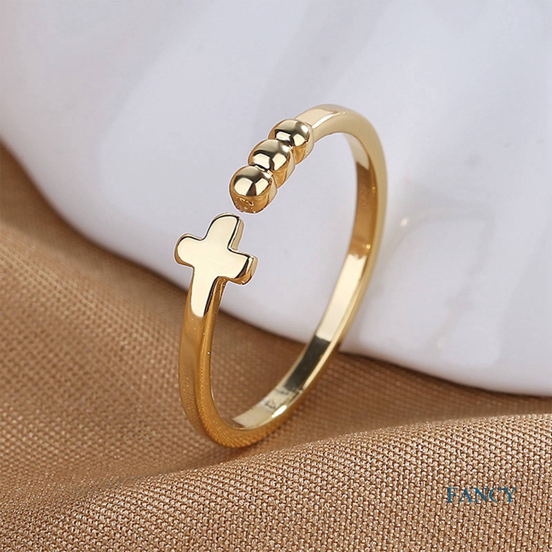 Anillos de cruz para mujer hot sale