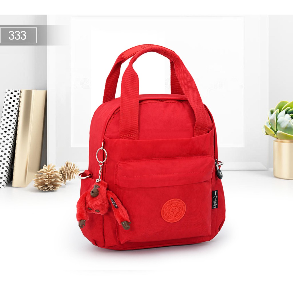 Groseramente hoja coser Listo de nuevo!! Kipling 333-mochila honda multifuncional - bolso de moda  para mujer bolso para niñas | Shopee México