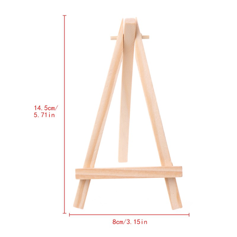 Auvanteo Portable 9 Wood Tripod Tabletop Display Easel for Artist Painting, Sketching, Displaying Photos, Decorative Plates and More