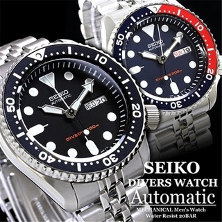 Seiko Reloj automático mecánico japonés para hombre