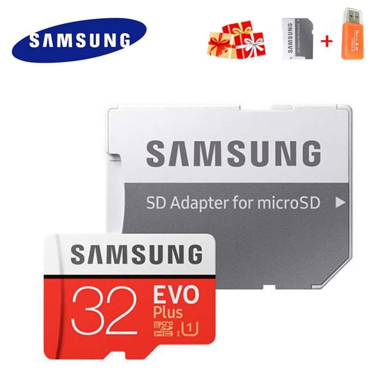 Tarjeta De Memoria Samsung Evo Plus 100 Original 32GB 64GB 128GB 256GB 512GB Micro SDXC C10 U3 SD Shopee Mexico