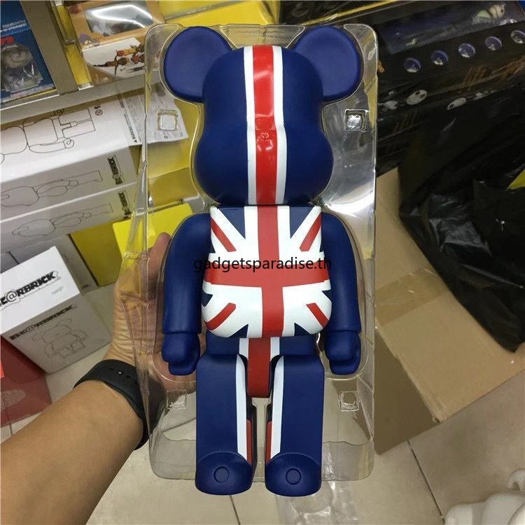 Bearbrick Figur 28cm - Sammlerfigur Aus Galvanisierter Keramik, Desktop Dekoration