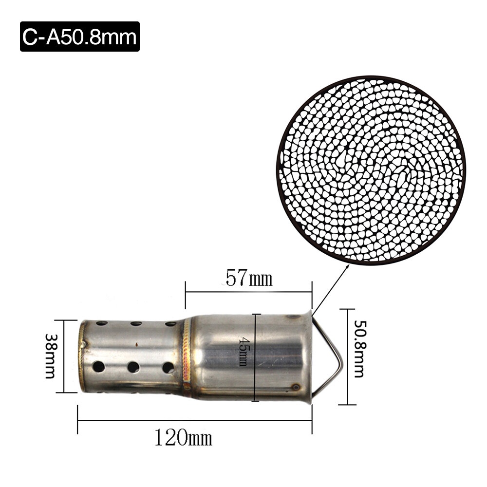 Conversor Catalítico Universal 6cm - Alto Fluxo - Com Escudo Térmico - 2 Peças - EPA