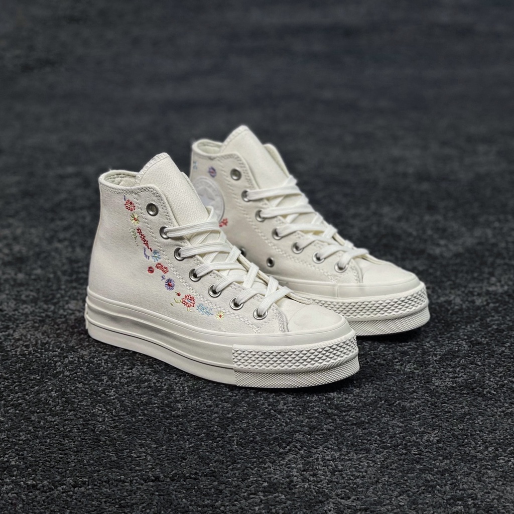 Converse con suela online gruesa