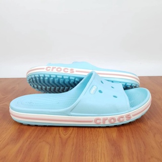 Ready Crocs sandalias para mujer espinaca banda diapositivas Original Crocs  - azul claro - M7 39-40 | Shopee México