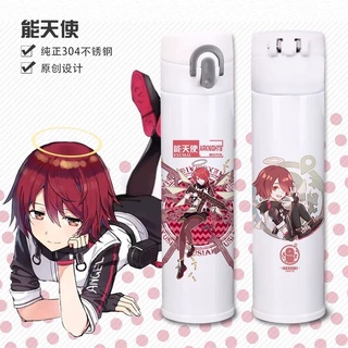 Japanese Anime Cartoon Vacuum Flask Thermos Kawaii Loli Girl Print