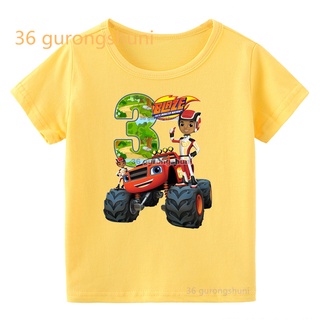 Camiseta de dibujos animados Babybus para niños y niñas, camiseta amarilla  de encantadora ropa para niños, ropa divertida y fresca, camisetas amarillas  de 3 a 13 años - AliExpress