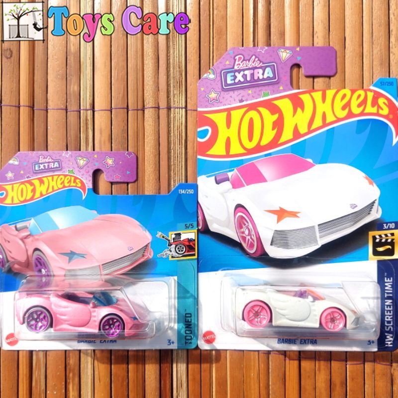Hotwheels BARBIE EXTRA 2022plata rosa tarjeta corta BARBIE DREAM CAMPER 2021pink 2023 blanco
