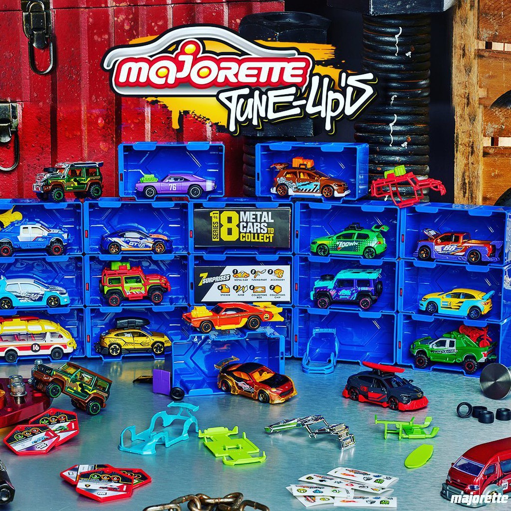 Fichas De Coches Coche De Colección Majorette Tune Ups Serie