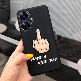 Funda Para Realme C55 Plano Suave Astronautas