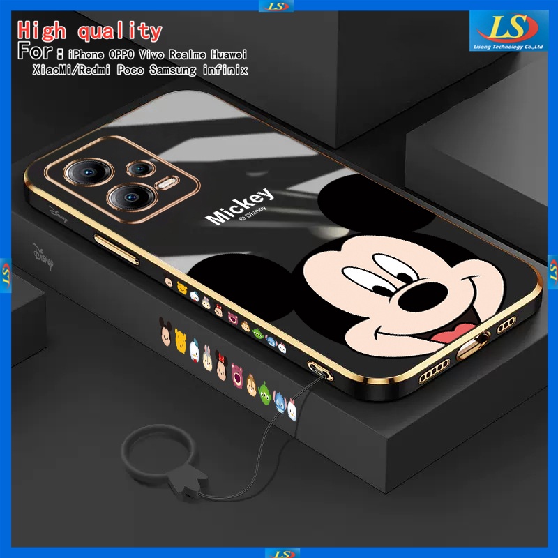 Funda para Xiaomi Poco C65 Oficial de Disney Mickey Comic