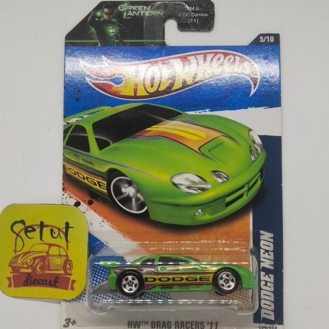 Green hot cheap wheels car