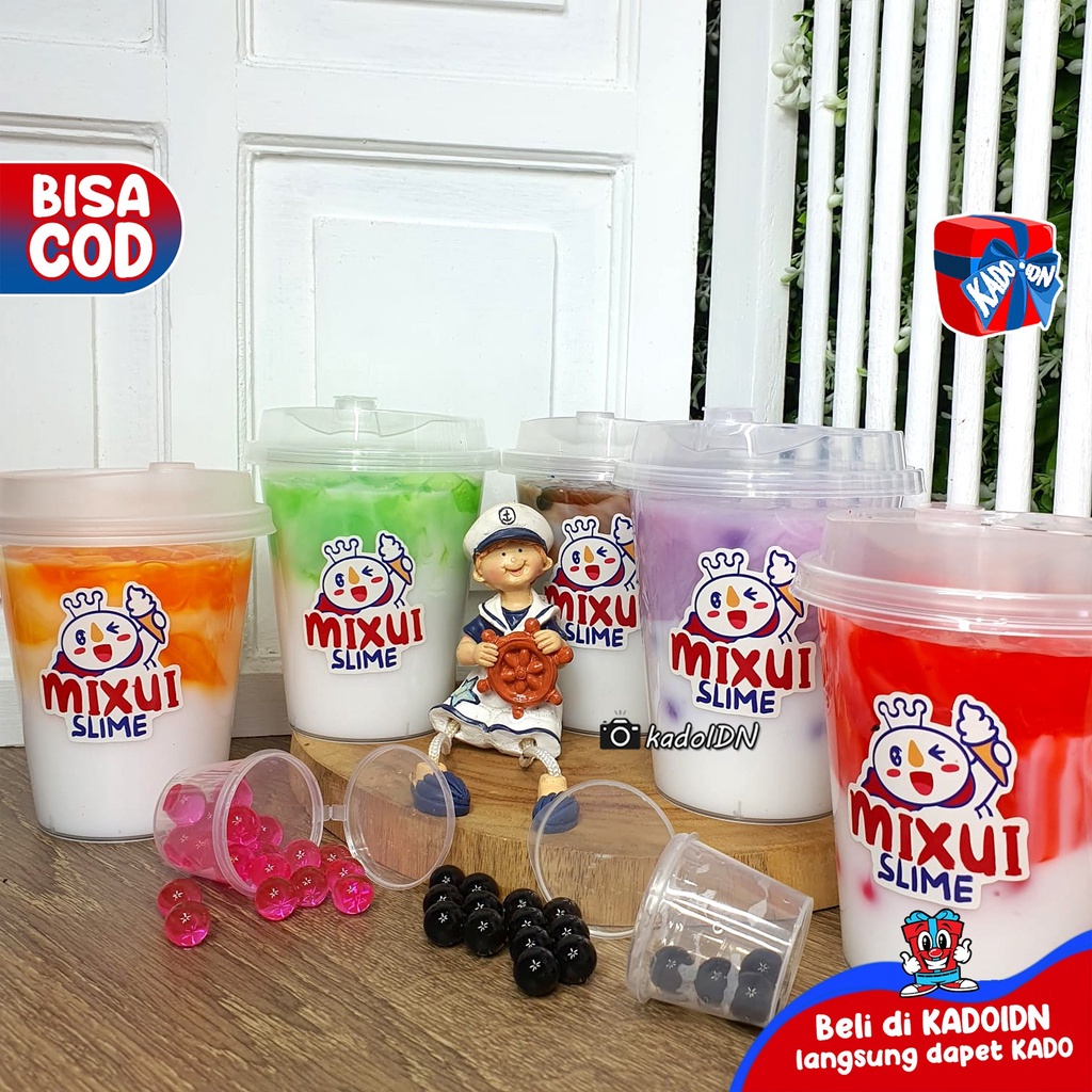 Ramadhan Nuevo Producto Viral Mixui base De La Taza De Baba tofu/Slime ...