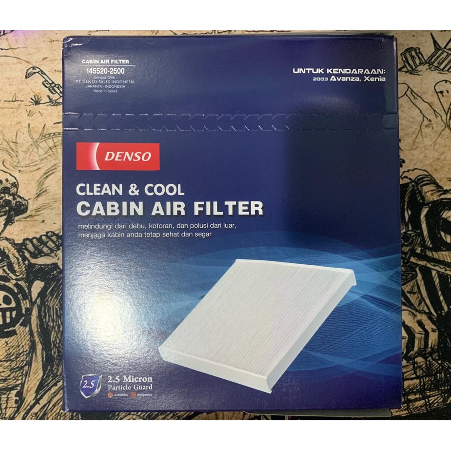 Filtro De Cabina Toyota Avanza ac Aire 145520-2500 Denso | Shopee México