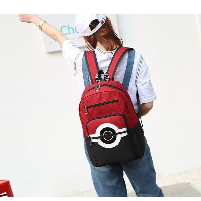 Pokémon Pokémon Lindo Mercancía De Dibujos Animados Impreso Bolsa De La Escuela Primaria Para