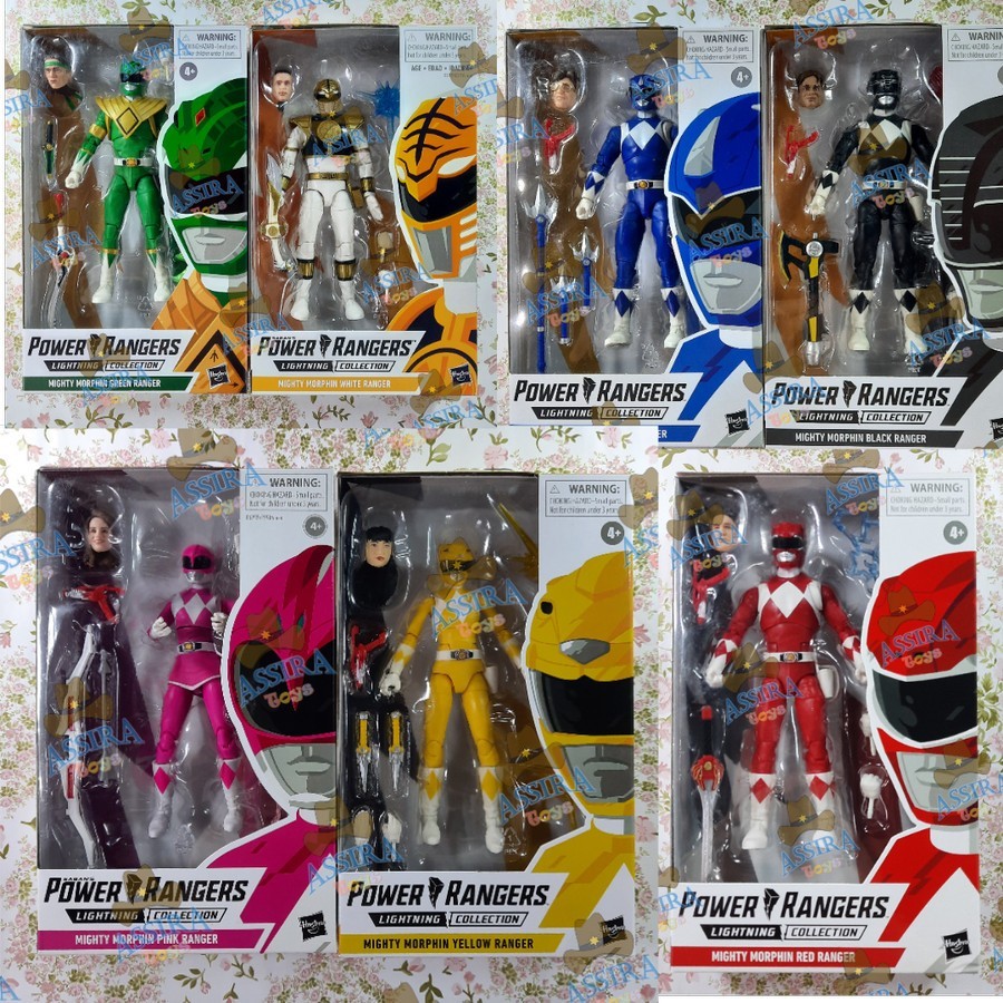 Juego De Colección De Rayos RANGER MMPR Juguete POWER RANGERS ORIGINAL ...