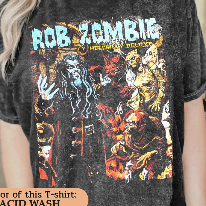 White zombie t shirt sales