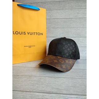 Good LV LOUIS VUITTON Parejas Gorra De Malla Transpirable Ocio Visera Pico