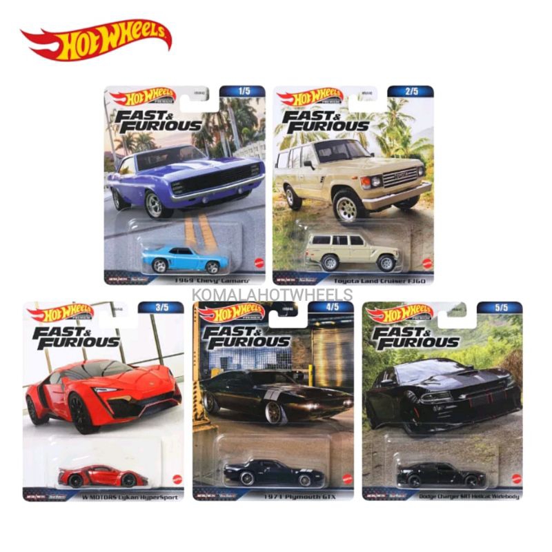 Hot Wheels Fast and Furious 2023 Mix 4 (D) Premium