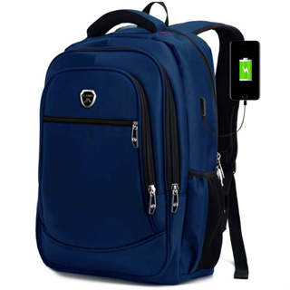 Mochila para hombre mochila de trabajo escuela universitaria POLO modelo  Color azul multifunción calidad