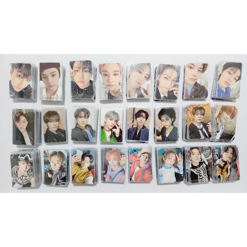 92 Pièces Stray Kids Set Fan - 60 Lomo Cards & 32 Stickers