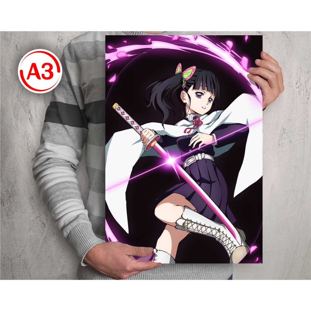 Colección De Carteles A3 Anime Kimetsu No Yaiba/Demon Slayer B-Tanjirou ...