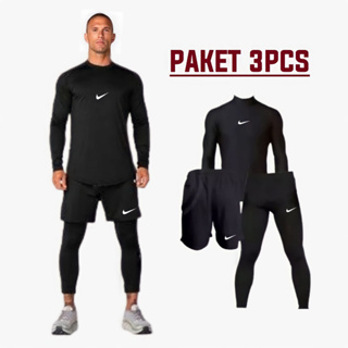 Conjunto de ropa deportiva de entrenamiento para hombre Gimnasio Fitness  Compresión Traje deportivo Jogging Ropa deportiva ajustada Ropa 4XL5XL  Hombre