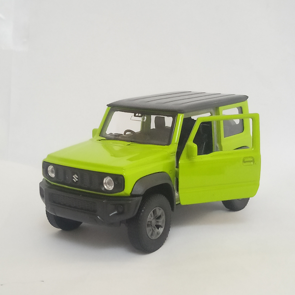 Bmw Serie 3 Welly Suzuki Jimny Grun 1/34-1/39 Metallo Modello Auto Il Cast Nuovo In Modellini
