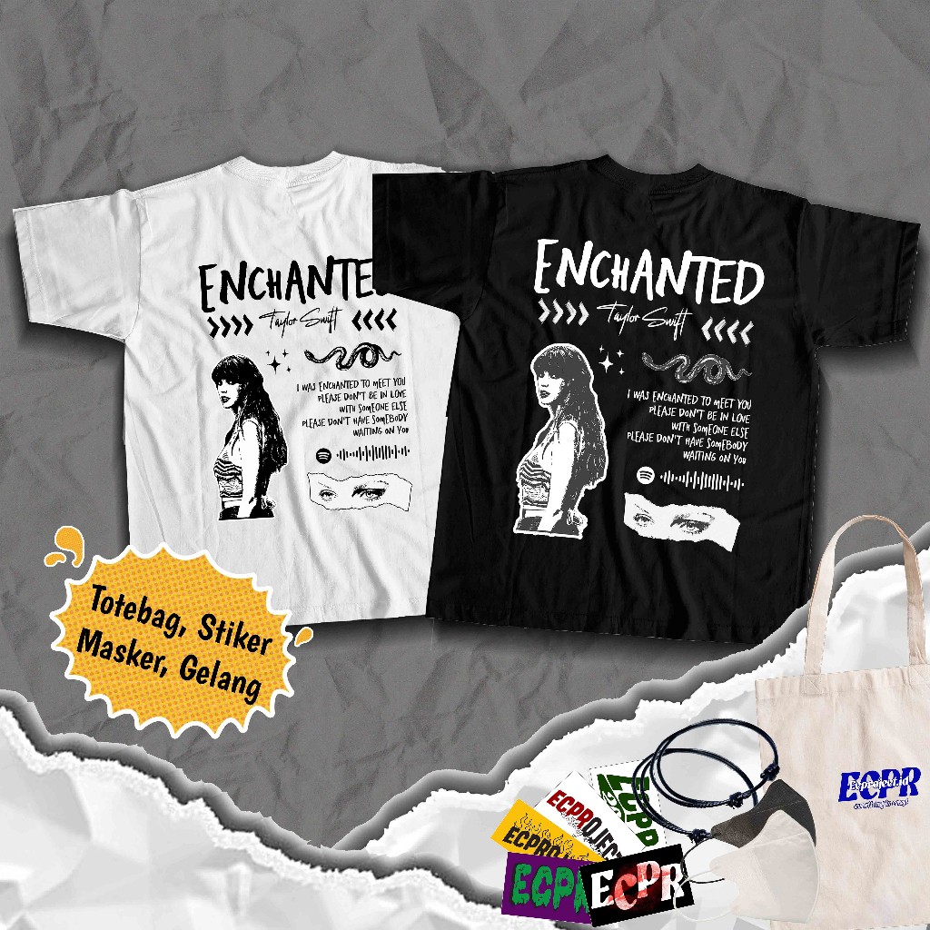 thumbnail image 1 of [Venta Al Por Menor] Camiseta De TAYLOR SWIFT Encantada, 1 of 4