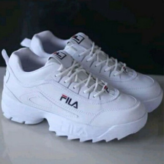  Fila Zapatillas deportivas para hombre, Blanco Fila Azul Marino  : Salud y Hogar