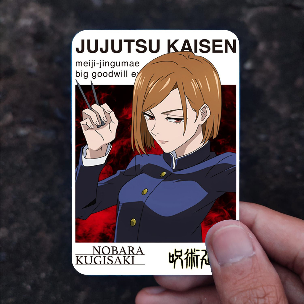 Jujutsu Kaisen Anime Photocard-Itadori Personaje Card-Fushiguro ...