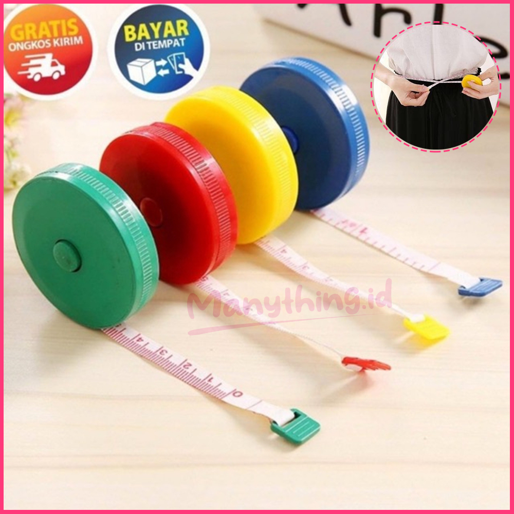 Mini Roll Meter Práctica Herramienta De Medición De Ropa 1,5 Metros ...