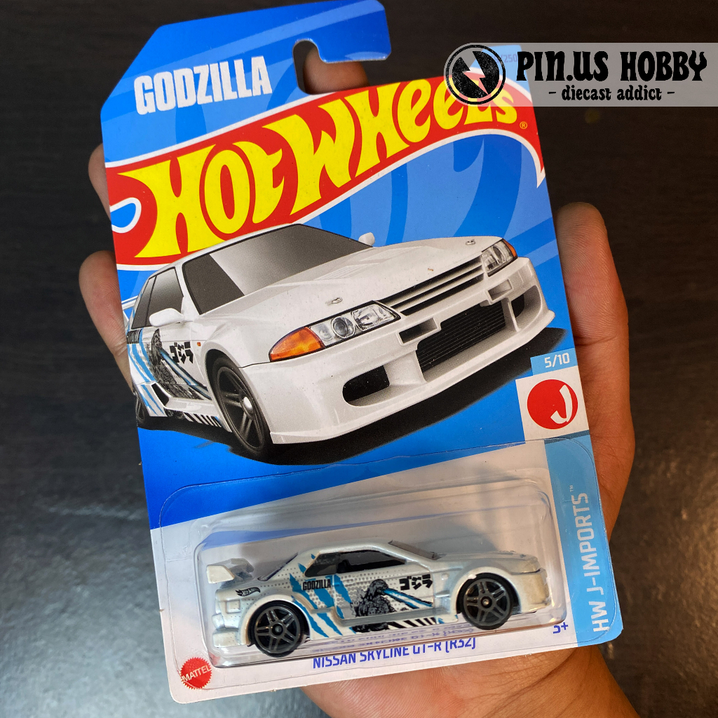 Ruedas calientes NISSAN SKYLINE GTR R32 GODZILLA HOT WHEELS originales