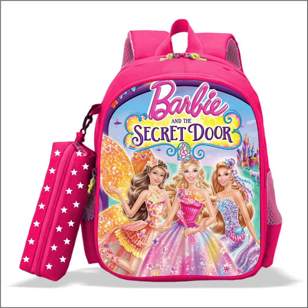 Mochila Barbie Escolar De Niña