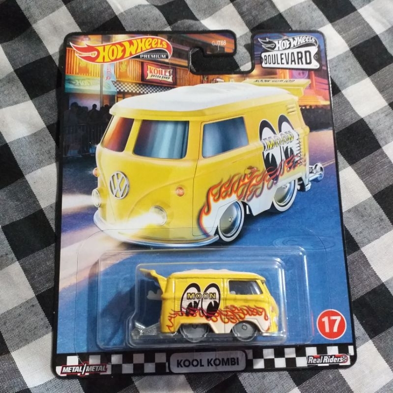 Hot Wheels Premium Boulevard Kool Kombi Moon Eyes Shopee México 9261