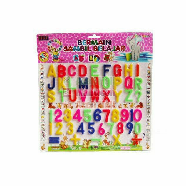 Juguetes Educativos Letras Y Números ABC 123 Alfabetos Jugar Mientras ...