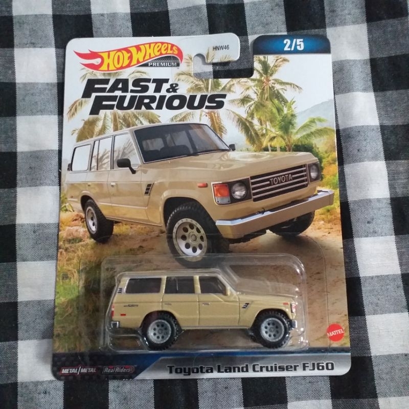 Hot wheels premium fast and furious toyota land cruiser fj60 Shopee