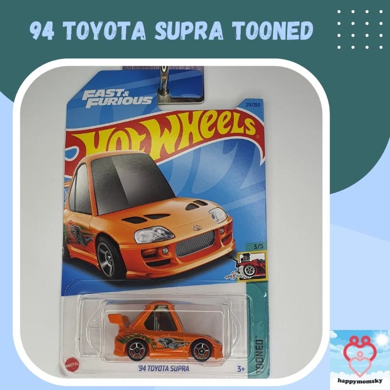 Voiture Miniature Hot Wheels - Toyota Supra édition 7-Eleven - Neuf Sous Blister
