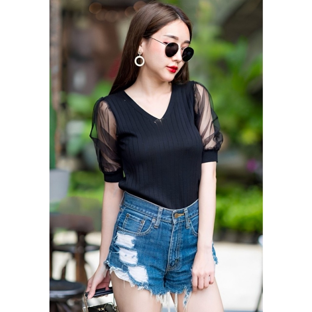 Ff Blusa De Punto KV Combi Ld 90 100 cm P 60 B 200 gr Algodon Poliester Combinar Azulejos 4427 Shopee Mexico