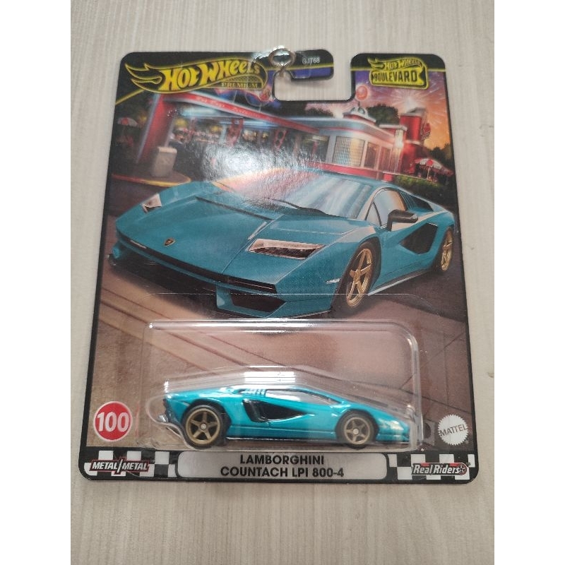 Hot Wheels Lamborghini Countach LPI 800-4 - 1:64 Die-Cast Modellauto