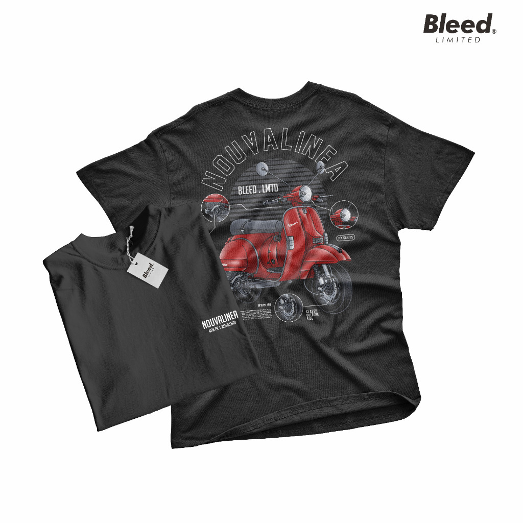 T shirt vespa shop