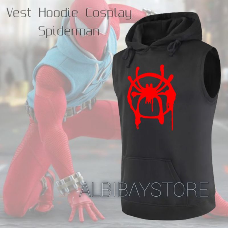 SPIDERMAN HOMECOMING Niños Sudadera Con Capucha Chaleco Shopee