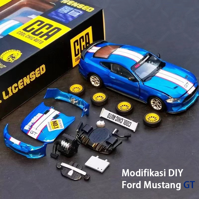 Miniatura Ford Mustang GT Stampede Die cast Juguete Modificacion CCA Aleacion Modelo De Coche Extraible Shopee Mexico