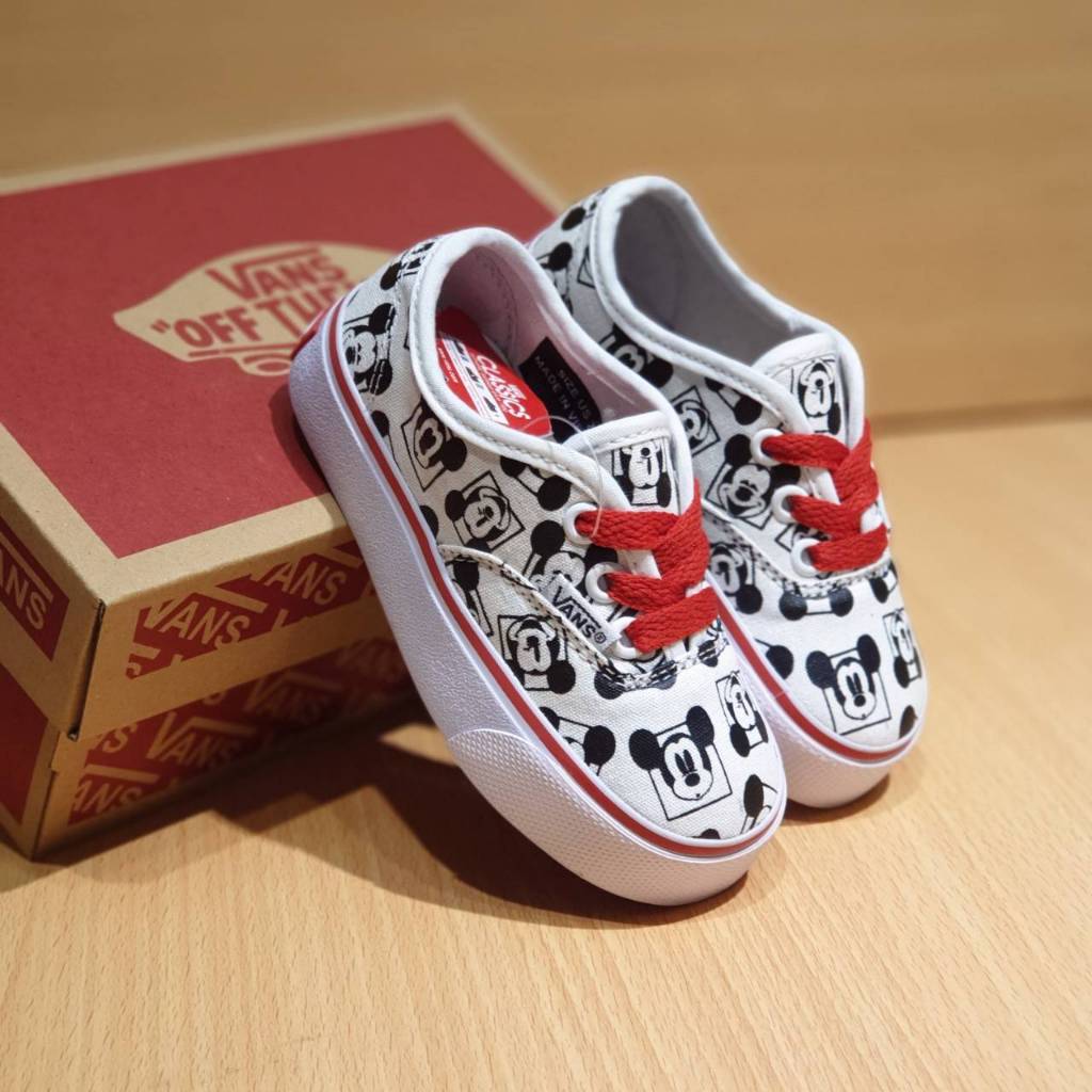 Zapatos vans de mickey mouse outlet niño