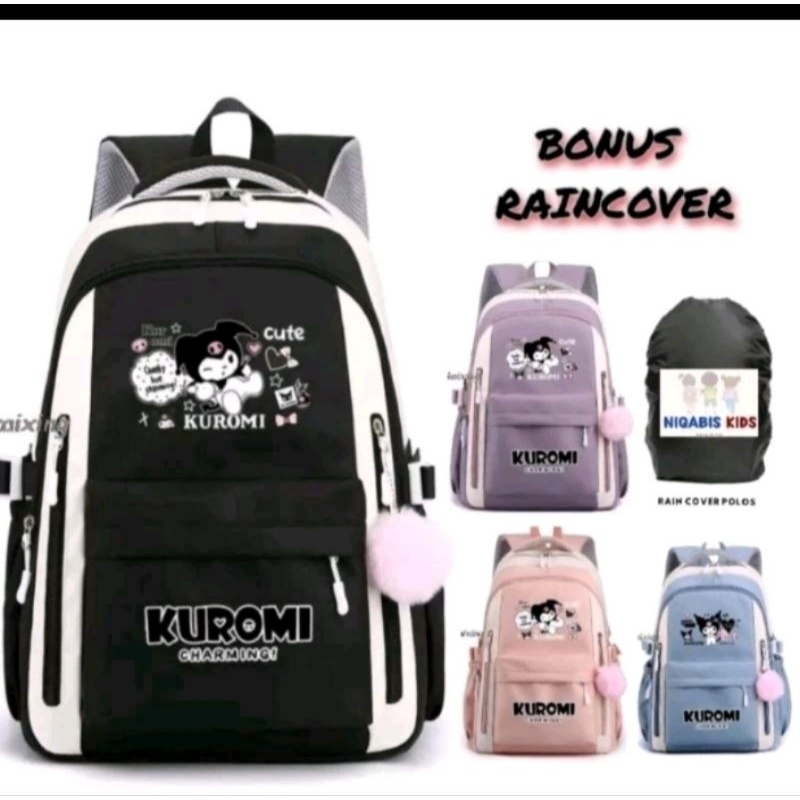 Venta Al Por Mayor Gorrion Muchas Bonificaciones Kuromi Encantadora Mochilas Para Las Escolares De Ninas