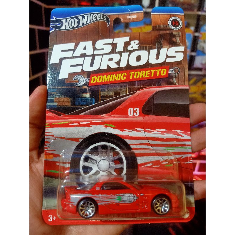 Hot wheels Mazda rx7 Rápido Y Furioso Toretto Dominic | Shopee México