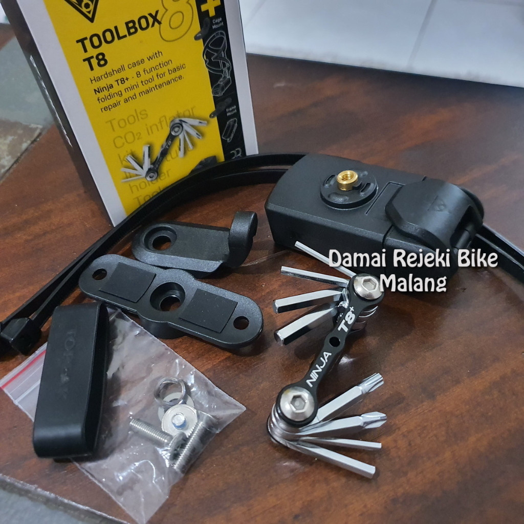 Topeak Ninja 16+ Multiherramienta Negro | Meses sin interés