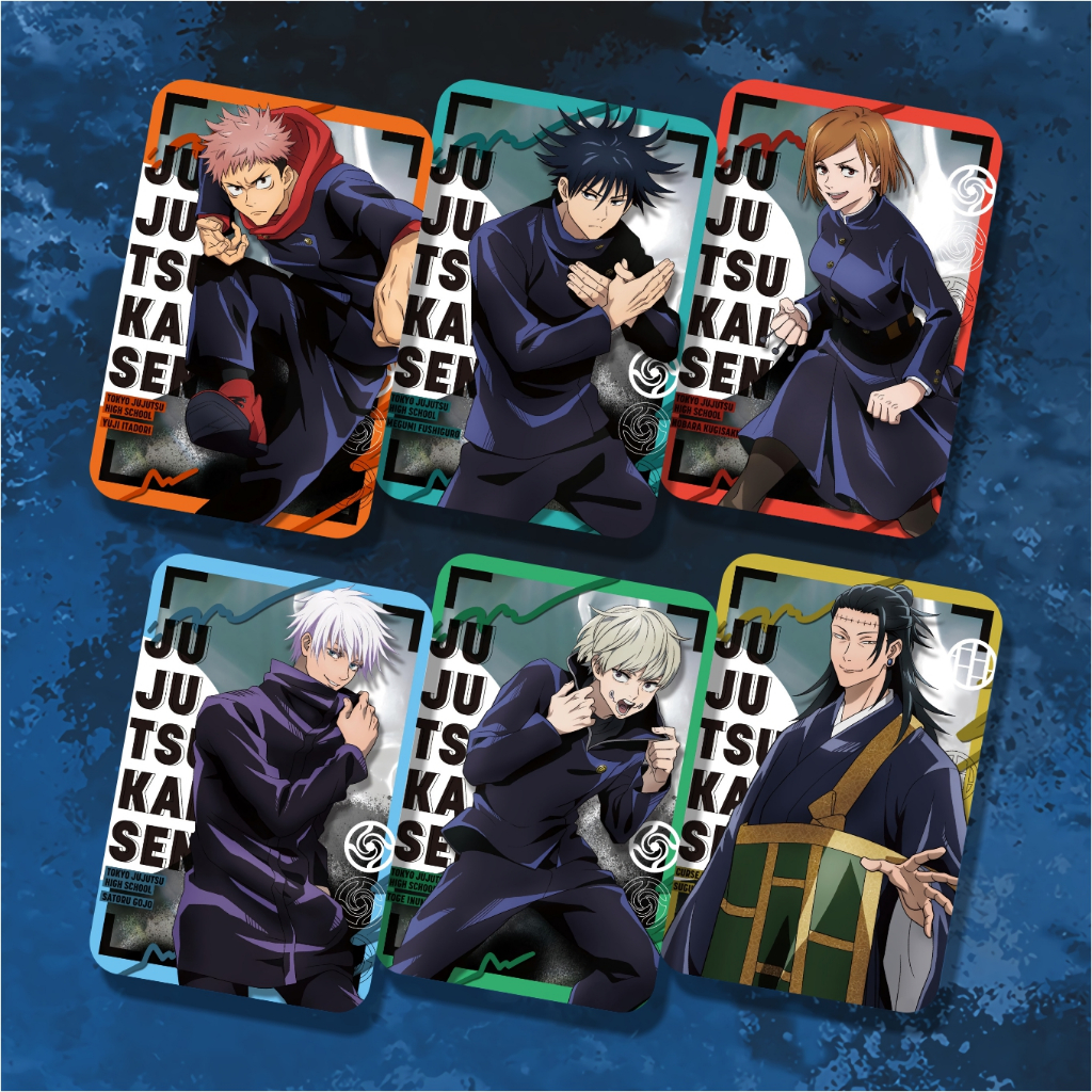 Jujutsu Kaisen Una Colección De Tarjetas Fotográficas De Anime-Itadori ...